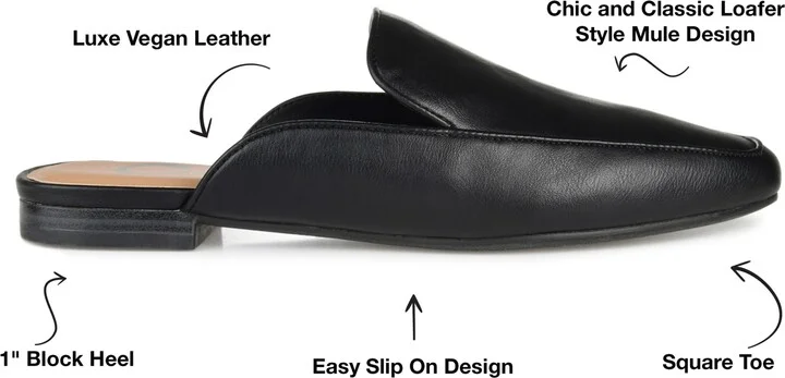 JOURNEE Akza Flat Mule - Image 8