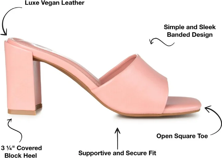 JOURNEE Alisia Block Heel Sandal - Image 8