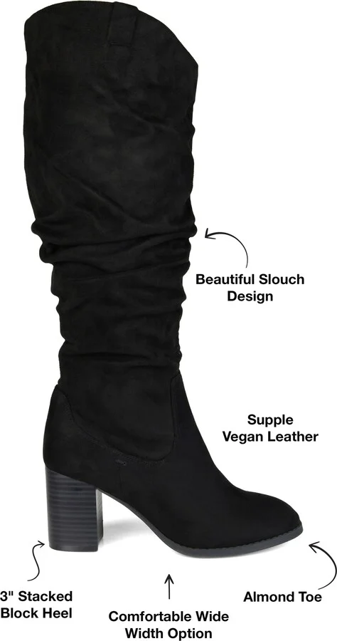 JOURNEE Aneil Ruched Tall Boot - Image 11