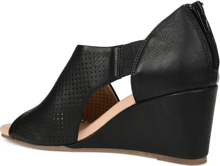 JOURNEE Aretha d'Orsay Wedge Sandal - Image 2