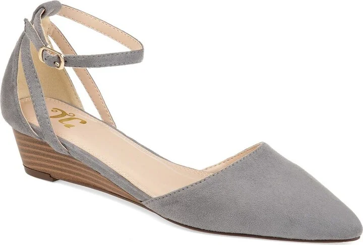 JOURNEE Arkie Sliver Wedge Pump