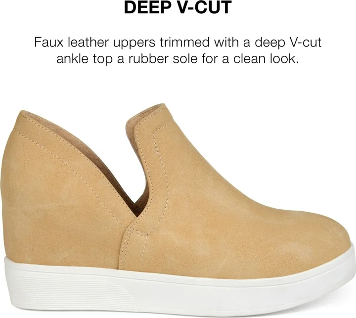 JOURNEE Cardi Wedge Sneaker - Image 4
