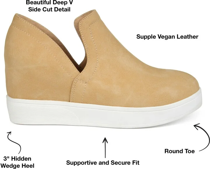 JOURNEE Cardi Wedge Sneaker - Image 5