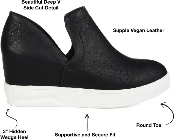 JOURNEE Cardi Wedge Sneaker - Image 10