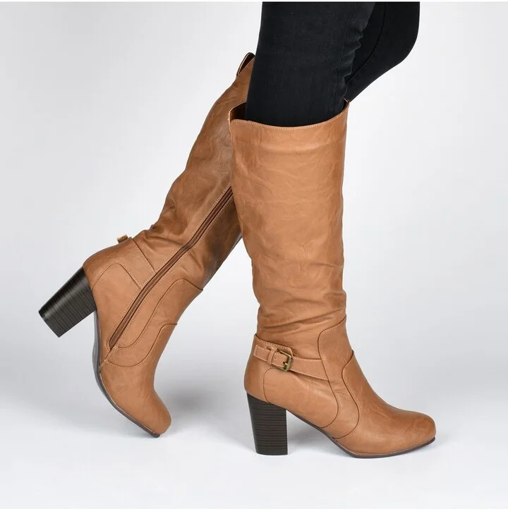 JOURNEE Carver Heeled Tall Boot - Image 4