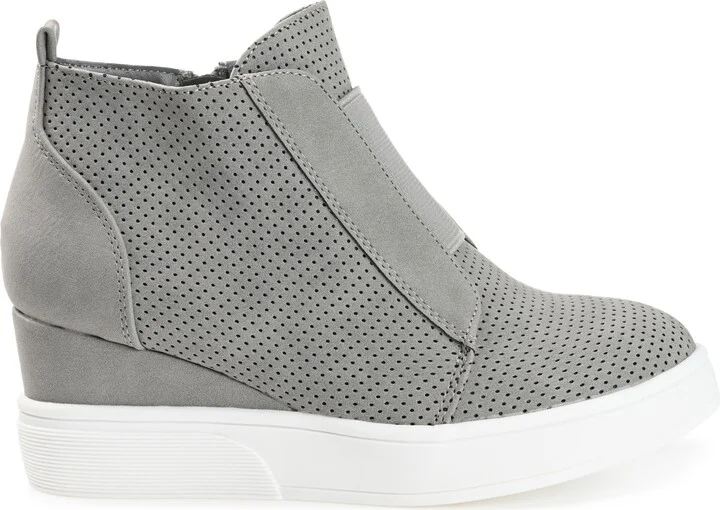 JOURNEE Clara Wedge Sneaker - Image 3