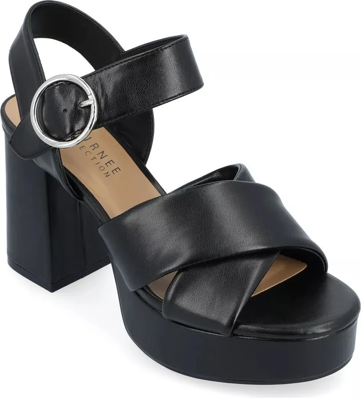 Journee Collection Akeely Platform Sandal