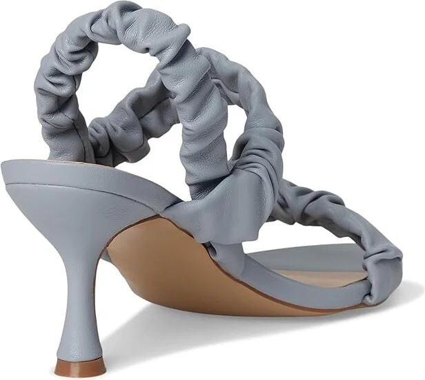 Journee Collection Amaree Women's Dress Sandals Blue : 7 M, Synthetic - Image 4
