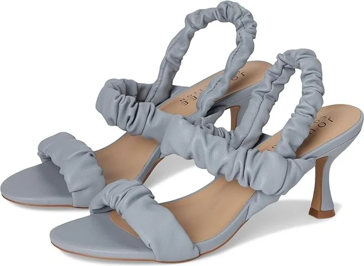 Journee Collection Amaree Women's Dress Sandals Blue : 7 M, Synthetic