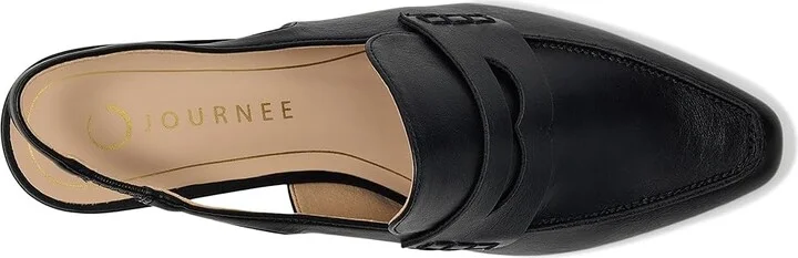 Journee Collection Amory Women's Shoes Black : 10 W, Faux Leather - Image 2