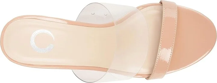 Journee Collection Angelina Wedge Women's Shoes Beige : 12 M, Synthetic - Image 2