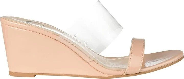 Journee Collection Angelina Wedge Women's Shoes Beige : 12 M, Synthetic - Image 7