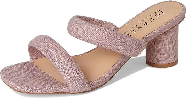 Journee Collection Aniko Women's Dress Sandals Blush : 9.5 M - Image 5