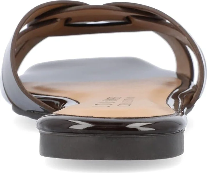 Journee Collection Arrina Women's Sandals Brown : 7 M, Synthetic - Image 3
