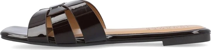 Journee Collection Arrina Women's Sandals Brown : 7 M, Synthetic - Image 4