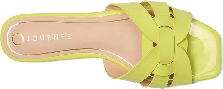 Journee Collection Arrina Women's Sandals Green : 11 M, Synthetic - Image 2