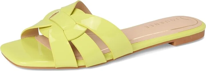 Journee Collection Arrina Women's Sandals Green : 11 M, Synthetic - Image 5