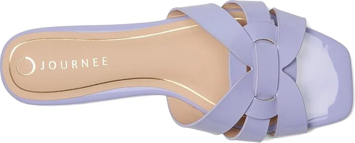 Journee Collection Arrina Women's Sandals Lilac : 6.5 W, Synthetic - Image 2