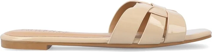 Journee Collection Arrina Women's Sandals Nude : 6.5 M, Synthetic - Image 5