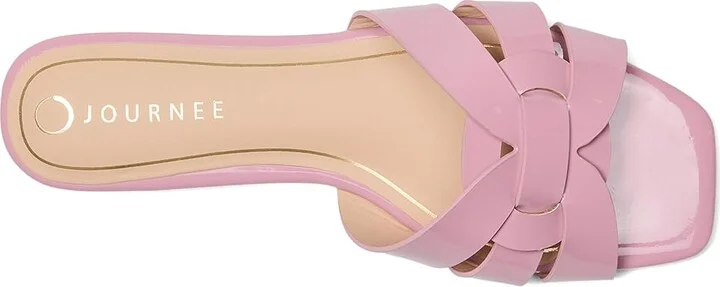 Journee Collection Arrina Women's Sandals Rose : 9 M, Synthetic - Image 2