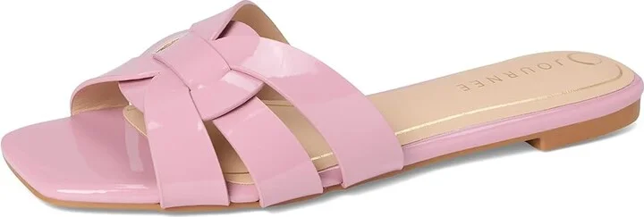 Journee Collection Arrina Women's Sandals Rose : 9 M, Synthetic - Image 5