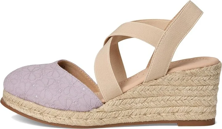 Journee Collection Ashlee Women's Wedge Shoes Lilac : 7.5 M, Synthetic - Image 6