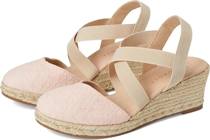 Journee Collection Ashlee Women's Wedge Shoes Pink : 6.5 M, Synthetic