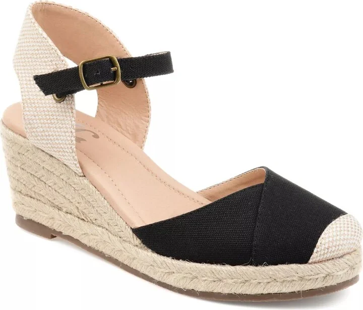 Journee Collection Ashlyn Espadrille Wedge Sandal