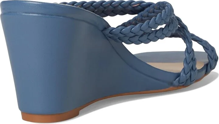 Journee Collection Baylen Women's Wedge Shoes Blue : 10 M - Image 4