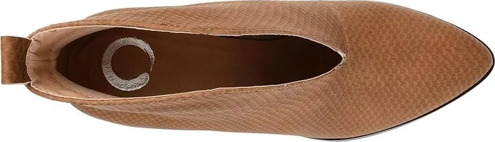 Journee Collection Bellamy Bootie Women's Shoes Tan : 5.5 M, Synthetic - Image 2