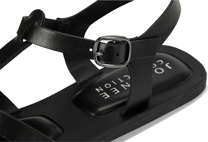 Journee Collection Benicia Women's Sandals Black : 8 M - Image 7