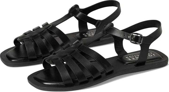 Journee Collection Benicia Women's Sandals Black : 8 M