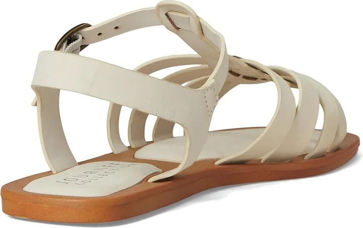 Journee Collection Benicia Women's Sandals Bone : 9.5 M - Image 4