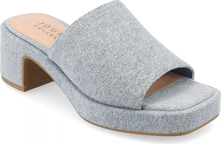 Journee Collection Bessa Platform Sandal