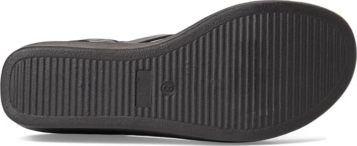 Journee Collection Bianca Women's Wedge Shoes Black : 8.5 M, Faux Leather - Image 3