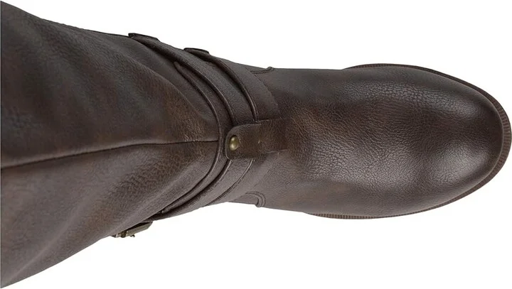 Journee Collection BITE-WC Women's Shoes Brown : 7 M, Synthetic - Image 2