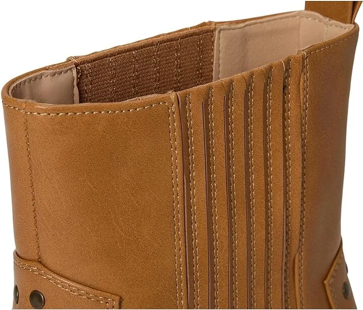 Journee Collection Braylee Women's Boots Tan : 7 M, Synthetic - Image 7