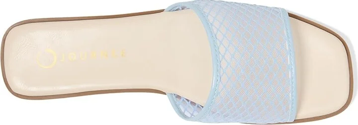 Journee Collection Breckley Women's Sandals Light Blue : 9 M, Synthetic - Image 2