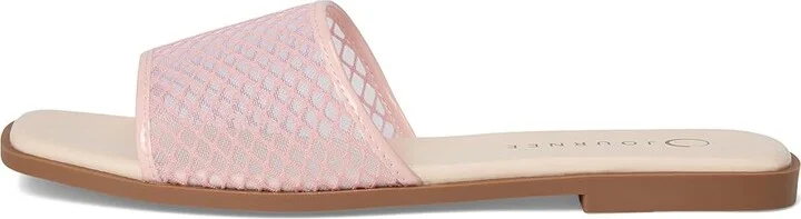Journee Collection Breckley Women's Sandals Pink : 8 M, Synthetic - Image 6