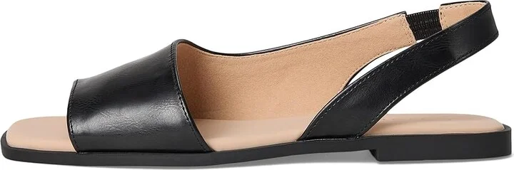 Journee Collection Brinsley Women's Sandals Black PU : 9.5 M, Leather - Image 6