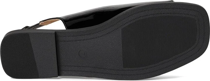 Journee Collection Brinsley Women's Sandals Patent/Black : 10 W, Leather - Image 3