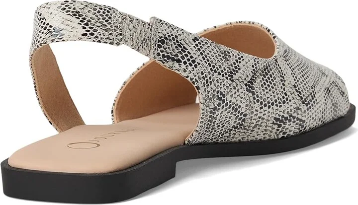 Journee Collection Brinsley Women's Sandals Snake : 9.5 M, Leather - Image 4