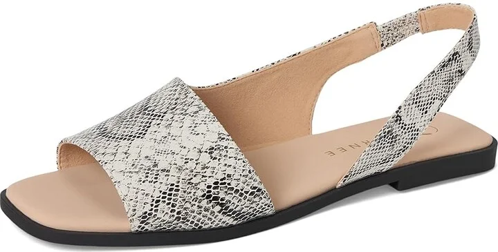 Journee Collection Brinsley Women's Sandals Snake : 9.5 M, Leather - Image 5