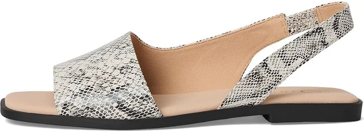 Journee Collection Brinsley Women's Sandals Snake : 9.5 M, Leather - Image 6