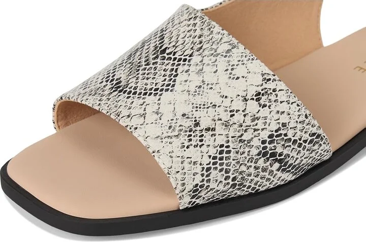 Journee Collection Brinsley Women's Sandals Snake : 9.5 M, Leather - Image 7