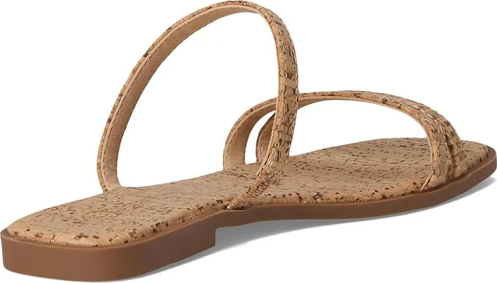 Journee Collection Brisa Women's Sandals Cork : 6.5 M, Faux Leather - Image 4