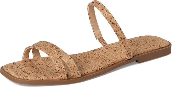 Journee Collection Brisa Women's Sandals Cork : 6.5 M, Faux Leather - Image 5