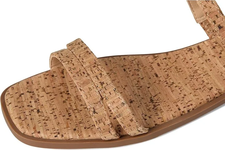 Journee Collection Brisa Women's Sandals Cork : 6.5 M, Faux Leather - Image 7