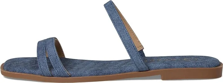 Journee Collection Brisa Women's Sandals Denim : 12 M, Faux Leather - Image 6