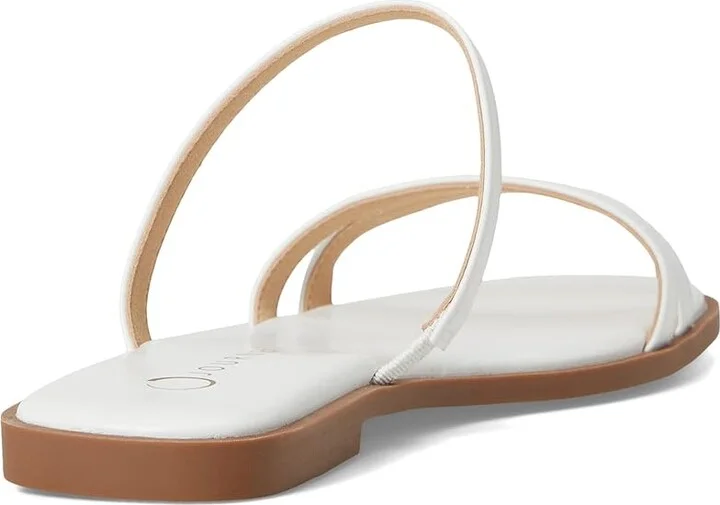 Journee Collection Brisa Women's Sandals White : 11 M, Faux Leather - Image 4